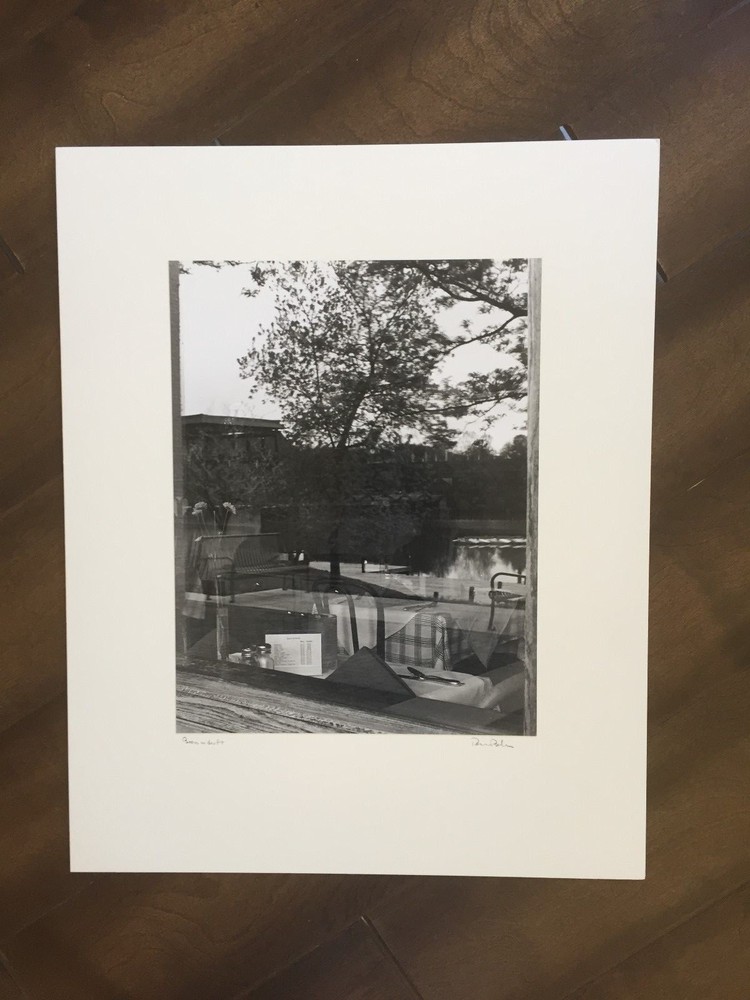 BRUCE BLUM SIGNED B&W Photo Print (10″X 13″)-«Beers on Draft «