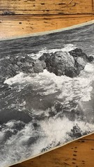 FRANCIS JAMES MORTIMER??? Rough Sea Seascape WAVES Photographs (3) READ!