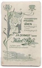 Photograph Karl Riß, Vienna, Young Man Mr. Schossmann in Suit with Great, 1909