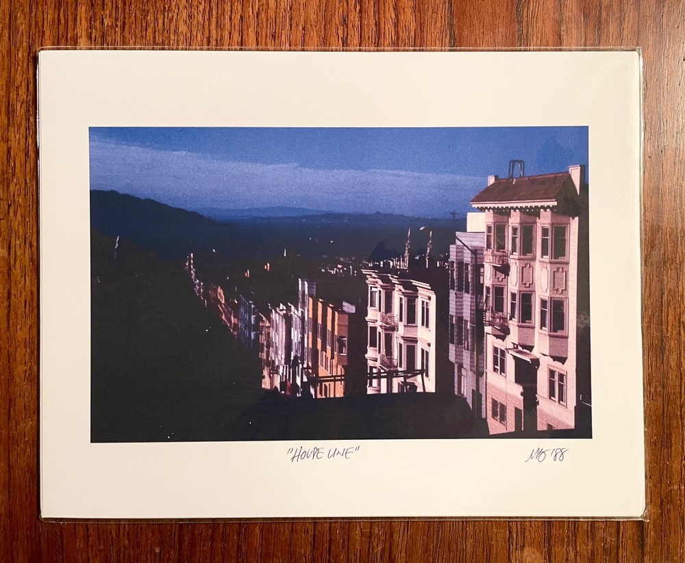 Original photographic print «House Line» by Michael Blumenstock