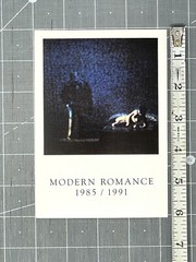 David Levinthal – Modern Romance 1991 Announcement Card – Photography NYC Art
