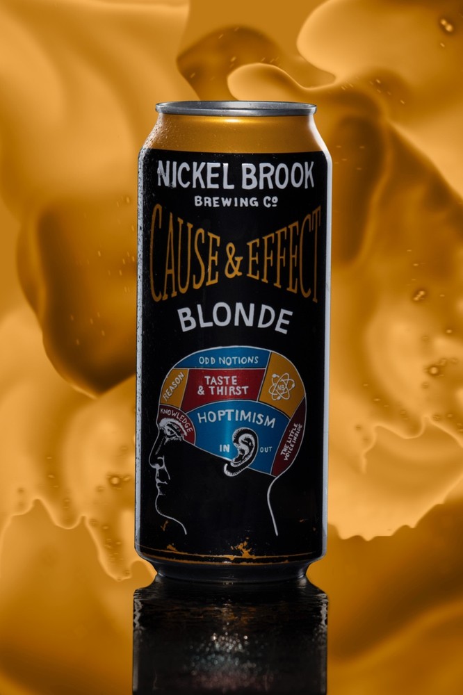 4X6 Photography Photo Print NICKEL BROOK Brewing Co. Cause & Effect Blonde