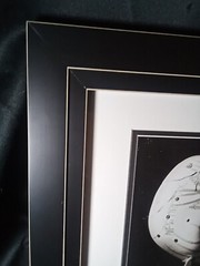 Original Art Black And White Photo (8×10) Matted And Framed 17.25×14.5 NOLA Mask