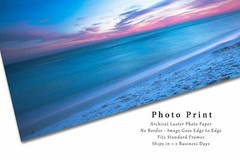 Gulf Coast Beach Sunset Destin Florida Coastal Seascape Photography Print