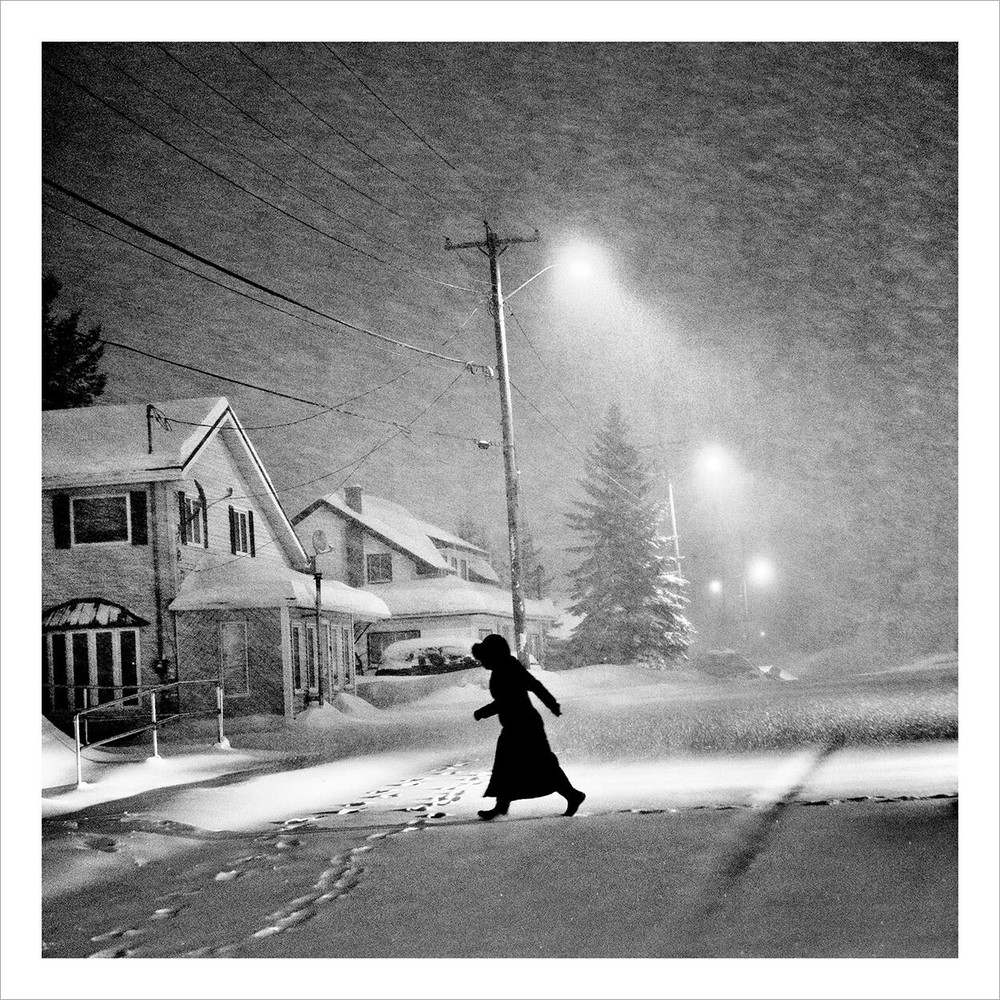 SIGNED Matt Black Photo – Snowstorm, Maine 2019 – 6×6″ Magnum Square Print 6×6″
