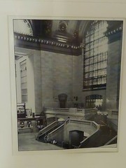 MAJESTIC FRAMED ART PHOTO OF A STATION OR TOWN HALL PHOTO IS 9.5″ H X 7.5″ L