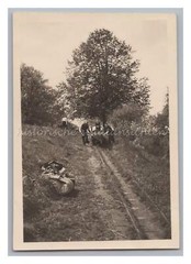 People let boat on rails water – rowing boat leisure – photo 1940