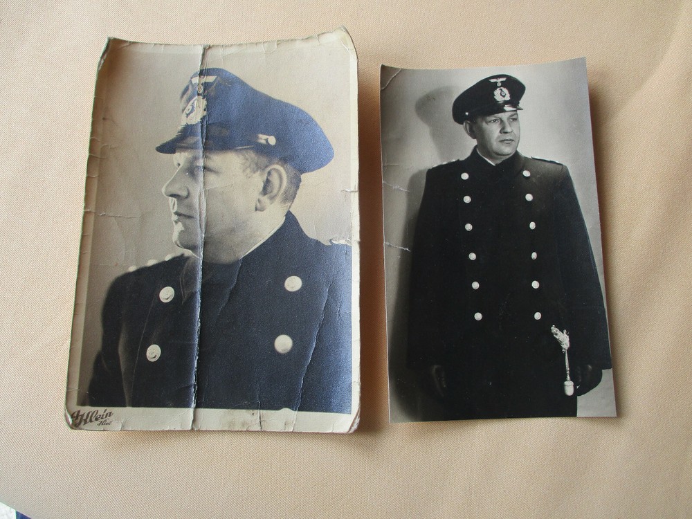 2x Marine Lieutenant Dolch 11×15 + 8×14 cm z.t. Heavy Damage