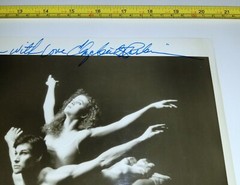 THE JOFFREY BALLET SIGNED 8×10 PRESS PHOTO ELIZABETH PARKINSON DANCE SEA SHADOW