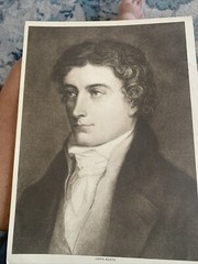 Famous English Poets Pamphlet & 6 Intaglio-gravure Pictures 9.5” H X 7”W