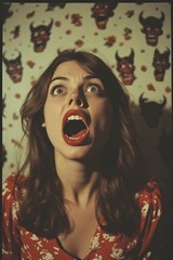 5 ~ 4X6 Glossy HORROR Fine Art ‘ SCREAM QUEEN ‘ Photo FANTASY Set ! 211359085