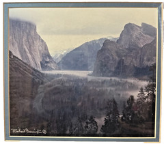 Yosemite Valley National Park Art Photo Signed By Richard Barrington 13″x12″