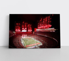Ohio State Stadium Photo Print on Framed Canvas Wall Decor | Buckeyes Football