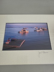 Photography Print By John T Slonina Matted 8×10 Fishing Boats On The Water