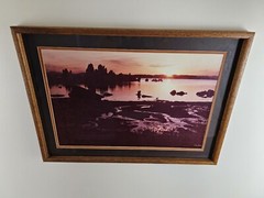 ART – Large Original Signed P. Van Dolson 35mm Photograph 29×21 Framed Landscape