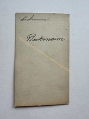 orig. CDV photo picture old Mr. Mann fashion around 1865 Friedrich Beckmann actor