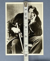 Oscar Wilde Art Print Card Photo By Napoleon Sarony 4.25”x6” Fotofolio