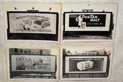 FABULOUS COLLECTION 1920’S FOSTER & KLEISER BILLBOARD PHOTOS (46) ORIGINALS