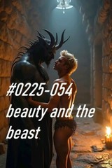 MALE PORTRAIT #0225-054 -beauty & the beast series – free shipping in usa
