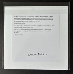 Magnum Square Print by Saïdou Dicko: Sur le chemin, 2026 (Signed)