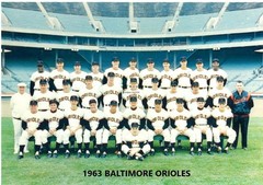 1963-orioles-team 8×10 Colorized Print-FREE SHIPPING