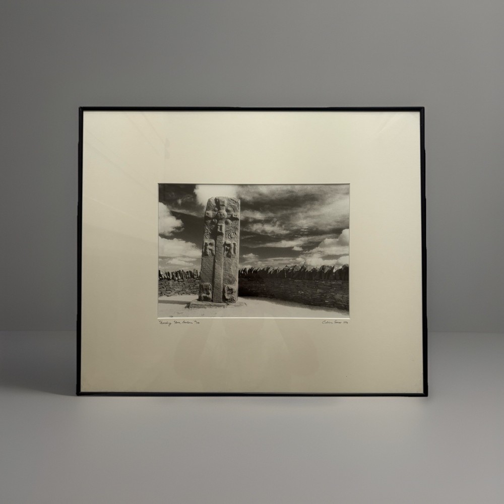 Rare Signed Catrina Fraser Photo “Standing Stone, Aberlemno” 69/100
