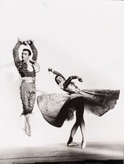 Siegfried Enkelmann vintage print, Ina Priefert, Karl-Heinz King, „Bolero“, 1961