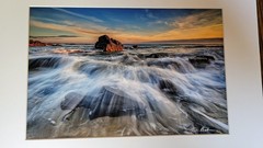 Marginal Way Maine coast ocean Matted Fine Art Photo 8×12 in print in 12×16 mat
