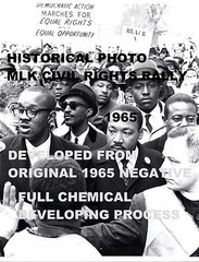 Martin Luther King, Jr. Photo from Original 1965 Negative-Civil Rights Rally MLK