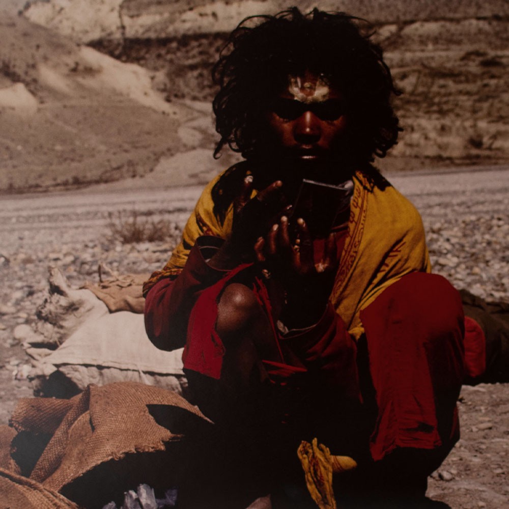 Portrait Photography Man Portrait Kathmandu Nepal Unsigned Color Photography 1989