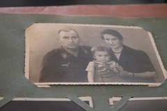 Great old photo postcard album – 200 photos and cards from around 1910