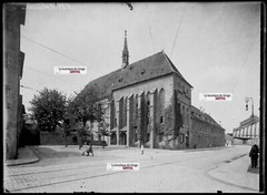 Old Black And White Photo Glass Plate Negative 13X18 Cm Colmar Catherinettes