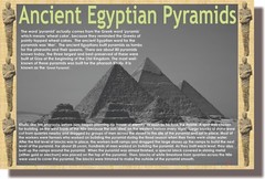 Ancient Egyptian Pyramids – Social Studies – POSTER