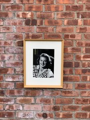 Original Philippe Halsman Silver Gelatin Photo. Ingrid Bergman. 1944. Signed