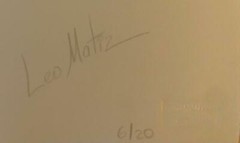 Photograph of María Félix by Colombian photographer Leo Matiz. Original Signed