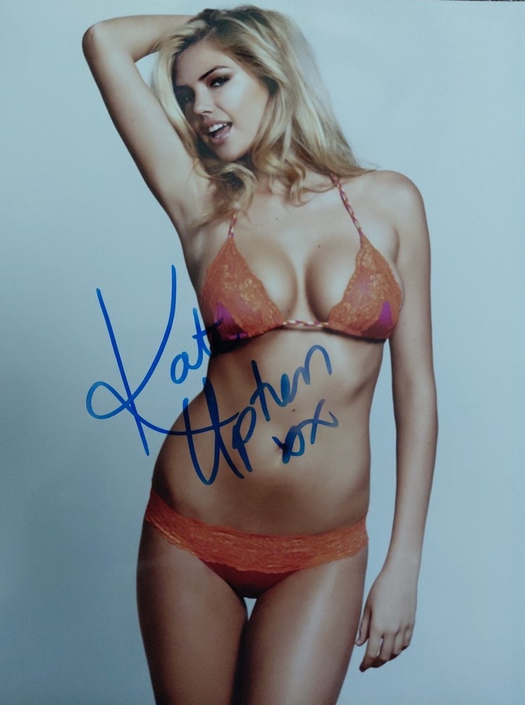 KATE UPTON Playboy & SI Model – Hand Signed 8×10 Autograph