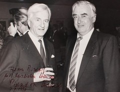 Richard von Weizsäcker Federal President Original Photo with Dedication 16.5 X 21.5 cm