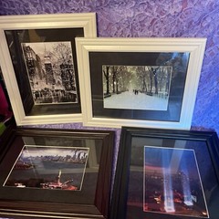 New York Artwork Bought On NYC Streets And Then Framed! Brand new never used!