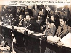 Press Photo. AM21187. Approximately 24X18 CM. 1974. OPEC Conference in Vienna.