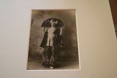 18 Old Photos 1900-1920? with large solid white cardboard mat