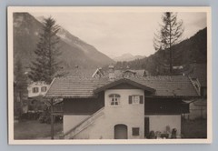 Mittenwald 1953 – District Building – Old Photo 1950s