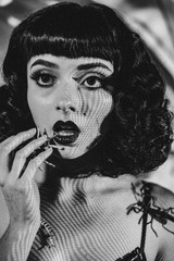 Art Model Alina 8×12″ Black + White Archival Photographic Print Lustre Finish
