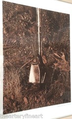 VIK MUNIZ ‘Shovel’, 1999 from ‘Pictures of Soil’ SIGNED Photograph Print 29″x23″