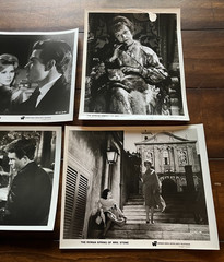 ROMAN SPRING OF MRS. STONE 1961 8X10 MOVIE PHOTOS X6 VIVIEN LEIGH WARREN BEATTY