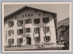 Saalbach Austria 1962 – City Hall – Old Photo 1960s