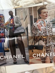 CHANEL Matthieu Blazy LARGE Poster Fold Out Photography Ad Fan RARE
