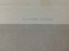 Ridgway Knight «In October» Photogravure Goupil & Co D. Appleton & Co NY