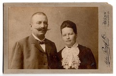 Cabinet Photo Couple Studio Arthur Pumplun Bonn Kaiserplatz around 1902 (256)
