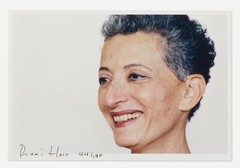 RONI HORN ‘Hélène Cixous’, 2005 SIGNED Feminist Photo Portrait 5×8 in ed 100 NEW