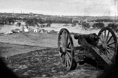 New Civil War Photo: View of Richmond from Cannon on Belle Isle, Va. – 6 Sizes!